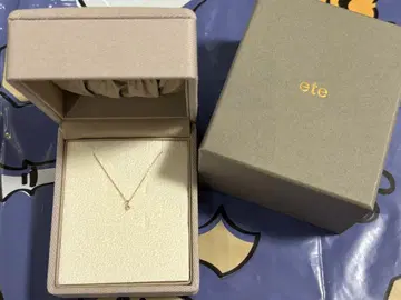 ete K10 다이아몬드 목걸이 브라이트 D0.02