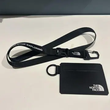 THE NORTH FACE 패스 케이스 교통카드 지갑 블랙