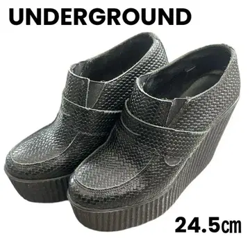 UNDERGROUND 언더그라운드 플랫폼 슈즈 24.5cm