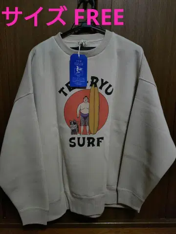 TES 맨투맨 TES RYU SURF FREE 사이즈
