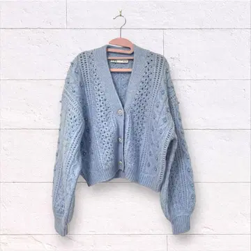 ZARA 펄 장식 가디건
