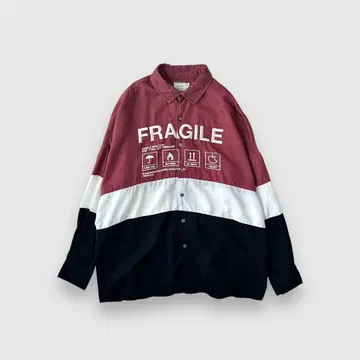 SHAREEF SWITCHING BIG SHIRTS 1 자수 구제 의류