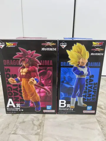 드래곤볼 제일복권 VS 옴니버스 A상 손오공 & B상 베지터