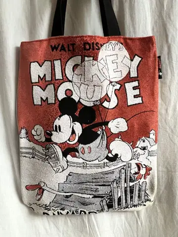 [ 미사용 새상품 ] Disney 미키마우스 토트백