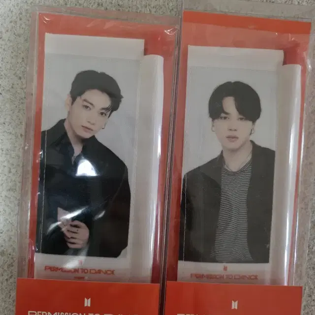 미개봉) 방탄 퍼투댄 퍼미션 투 댄스 미니 플래그 정국 지민