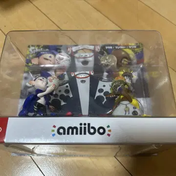 amiibo 스리미 연합 세트 후우카 우츠호 만타로 스플래툰