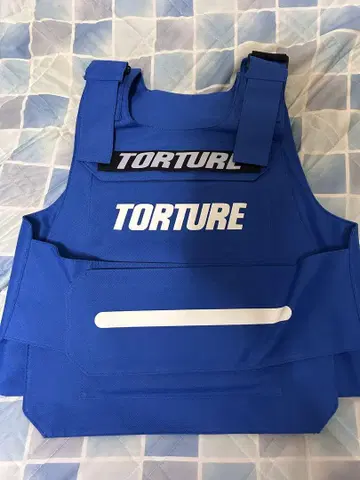 TORTURE 택티컬 베스트 파랑 다운 베스트 pro club 베스트