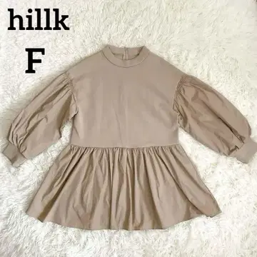 [ 새상품급 ] hillk 힐크 긴팔 티셔츠 튜닉 베이지