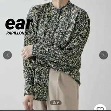 새상품 ear 이아파피요네 개더 블라우스 스미스타일 상의