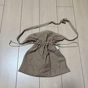론 헤르만 에이프런 백 숄더 베이지 복조리 파우치 3WAY