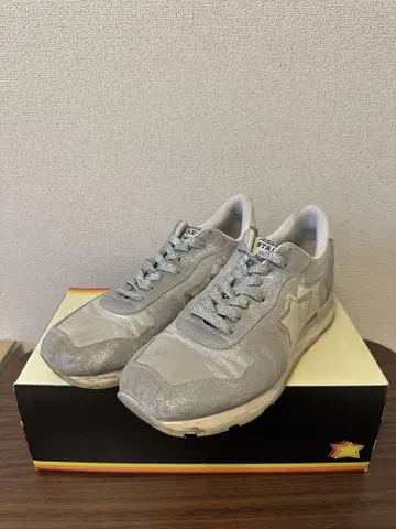 아틀란틱 스타스 실버 스니커즈 28cm