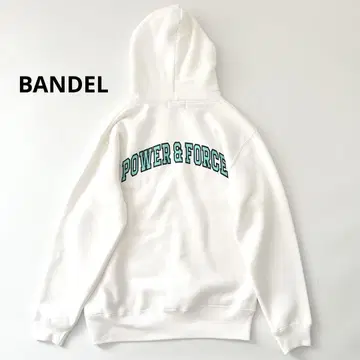 새상품 반델 남성용 칼리지 로고 후디 흡한속건 속기모 화이트 L