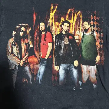 KORN 2006년 투어 밴드 T셔츠