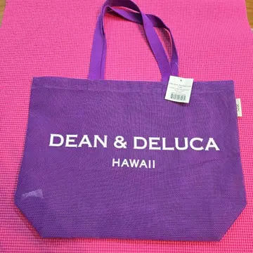 DEAN & DELUCA 메쉬 에코백 하와이 한정판 L 사이즈 퍼플