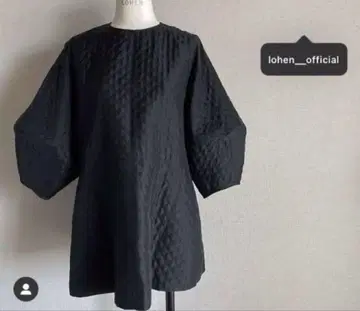 LOHEN 로헨 자카드 블라우스 블랙