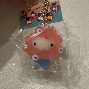 키티 클리어 키링 미야쿠미야쿠 변신 산리오