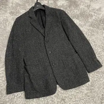 컨디션 최상 마가렛 하우엘 Harris Tweed 테일러드 자켓 L