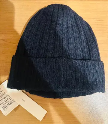 네이비 니트 모자 ichi