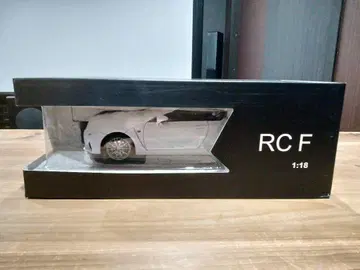 1/18 렉서스 LEXUS RC F 딜러 정품 미니카 화이트