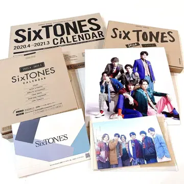 SixTONES 역대 달력 2020-2026 6년분 묶음 판매