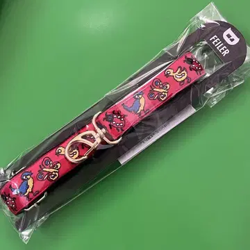 FEILER 하이지 레피얀 리본 x 페이러 숄더 스트랩 레드