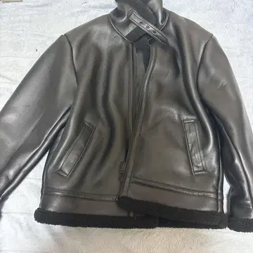가죽 자켓 블랙