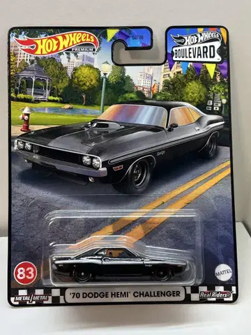 핫휠 70 Dodge Hemi Challenger 부르바드