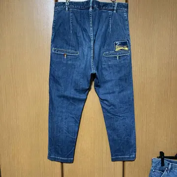 메르시보쿠 스트레치 사루엘 데님 사이즈 4