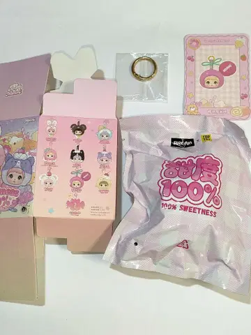 노미 nommi 100% SWEETNESS 키링과 카드 세트