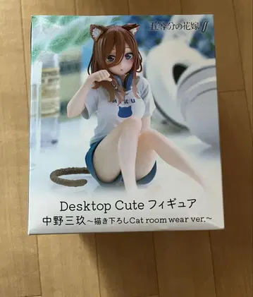 5등분의 신부 데스크탑 큐트 나카노 미쿠 피규어