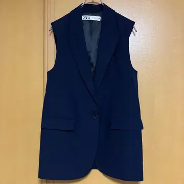 ZARA 자라 오버 사이즈 베스트 네이비