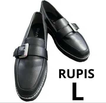 RUPIS 블랙 로퍼 L