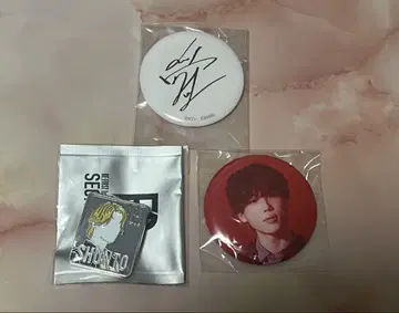 BE:FIRST 슈토 캔뱃지 사인 핀즈