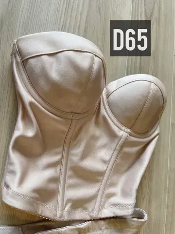 [ 브라이덜 이너 럭셔리 ] 로우백 뷔스티에 D65 부속품 패드 포함