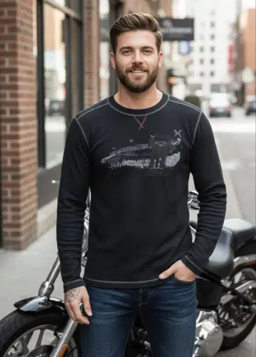 Harley-Davidson M 사이즈 긴팔 T셔츠