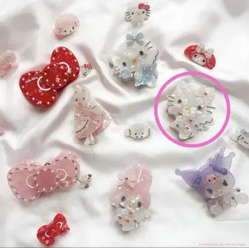 키티 헤어 클립 이세탄 FANCY SANRIO CHARACTERS