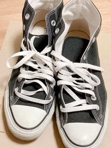 CONVERSE 블랙 스니커즈 28cm