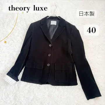 가을/겨울 띠어리 럭스 코듀로이 자켓 블랙 일본제 40 사이즈