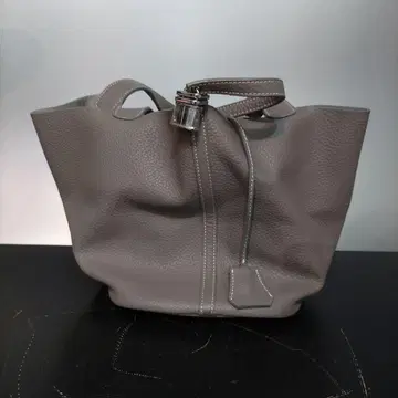VMPD7-81-12 피코탄 스타일 핸드백 그레이 가죽