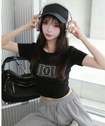다리치 샤이니 DD 로고 컴팩트 티셔츠