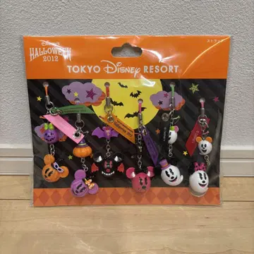(16) 도쿄 디즈니 리조트 할로윈 2012 스트랩 6개 세트
