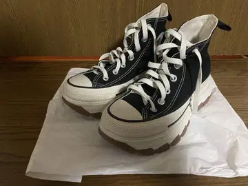 ALL STAR 블랙 하이컷 스니커즈