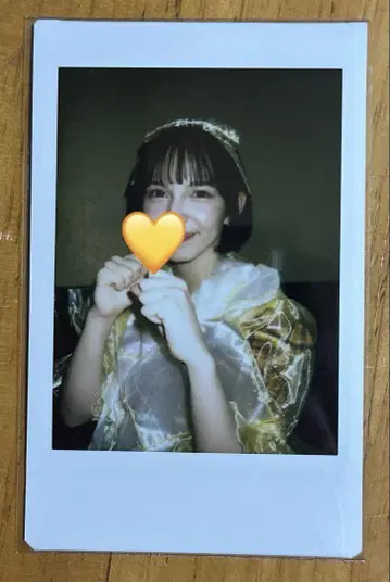하야세 노엘 폴라로이드 오간자 의상
