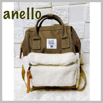 anello 아네로 미니 백팩 보아 카키 브라운 사만사 모스모스 콜라보