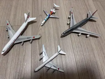 데아고스티니 JAL 여객기 컬렉션 4대 세트