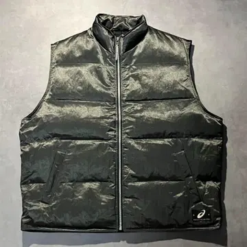 asics y2k tech cyber metallic down vest