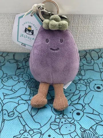 [ 새상품 ] Jellycat 제리캣 가지 키링