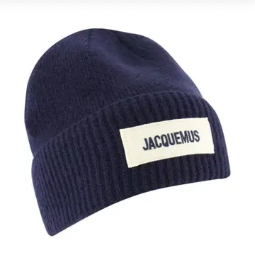 JACQUEMUS 네이비 니트 모자