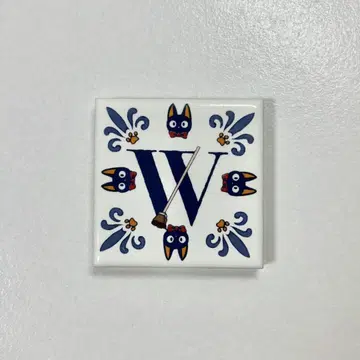 지브리 알파벳 타일 마녀 배달부 키키 지지 W 애니메이터와 지브리전