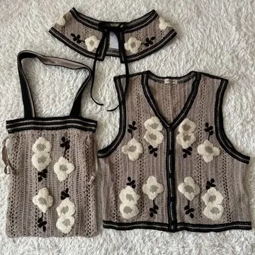 Samansa Mos2 사가라 자수 3종 set